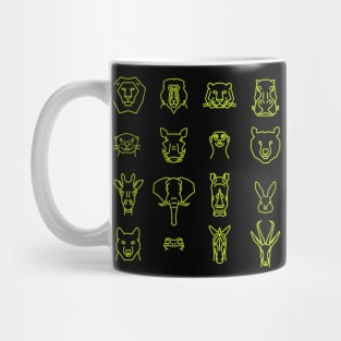 Animal Kingdom I (Lime) Mug